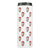 Bouteilles Isothermes Photo sur mesure Santa Hat Cadeau de Noël (Dos)