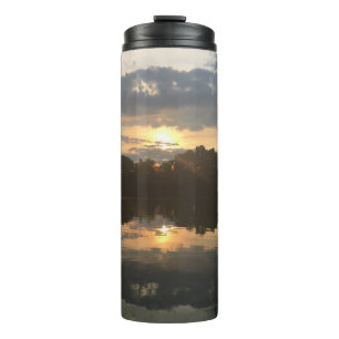 Bouteilles Isothermes photographie de coucher de soleil sur le lac TENNE