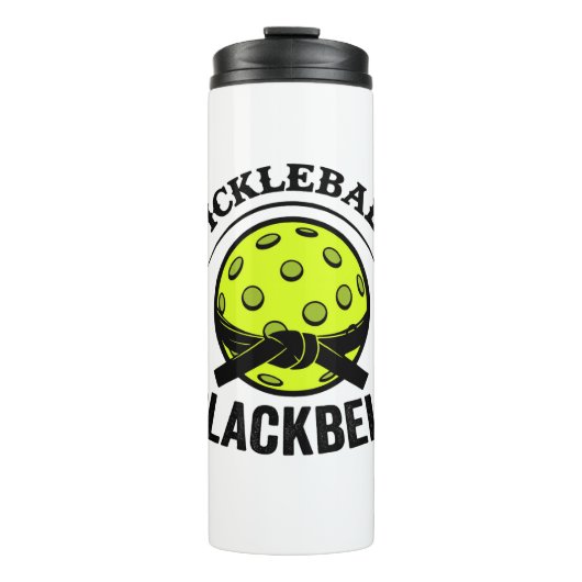 Bouteilles Isothermes Pickleball Blackbelt - Funky Pickleball Master (Devant)