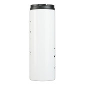 Bouteilles Isothermes Pickleball Dink Ce Pickleball Smash Drôle (Dos)