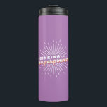 Bouteilles Isothermes Pickleball Dinking is My Superpower Funny Cadeau<br><div class="desc">Ce "Dinking is my Superpower" Pickleball thermo tumbler est un produit amusant et unique, parfait pour n'importe quel joueur de pickleball ! Il présente un design coloré avec l'expression "Dinking is my Superpower" écrite dans une police amusante et audacieuse. Cette tasse de voyage fait un grand cadeau pour tous les...</div>