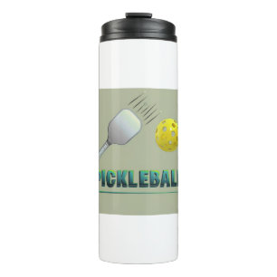 Bouteilles Isothermes Pickleball Player - Cool Paddle Art