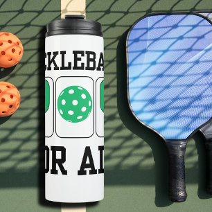 Bouteilles Isothermes Pickleball pour toutes les pagaies et Ball Green