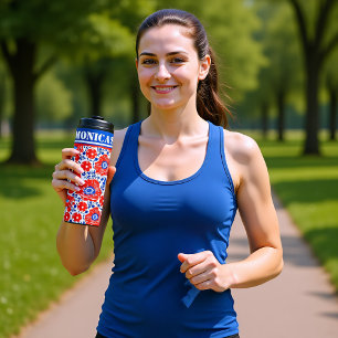 Bouteilles Isothermes Pickleball Sipper, texte personnalisé