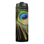 Bouteilles Isothermes Pièce Peacock Noir (Devant)