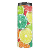 Bouteilles Isothermes Pièces de fruits d'agrumes pop art 2 (Dos)
