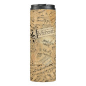 Bouteilles Isothermes Pièces de musique Vintage ID389 (Dos)