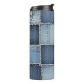 Bouteilles Isothermes Pièces en denim (Tourné sur la gauche)