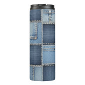 Bouteilles Isothermes Pièces en denim (Dos)