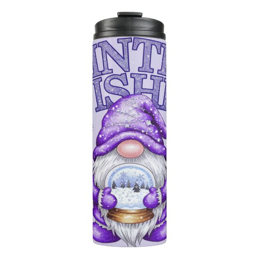 Bouteilles Isothermes Pièces tendance, Gnomes (Devant)