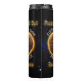 Bouteilles Isothermes pierre de calendrier aztèque (Dos)