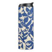 Bouteilles Isothermes Pigeons in White and Blue (Tourné sur la gauche)