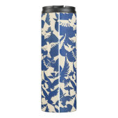 Bouteilles Isothermes Pigeons in White and Blue (Dos)