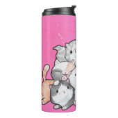 Bouteilles Isothermes Pile de chatons (Tourné sur la gauche)