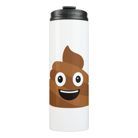 Bouteilles Isothermes Pile de Poo Emoji Mug (Devant)