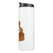 Bouteilles Isothermes Pile de Poo Emoji Mug (Tourné sur la droite)