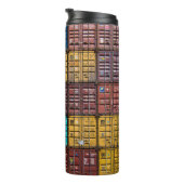 Bouteilles Isothermes Pile de remorque à cargaison (Tourné sur la droite)