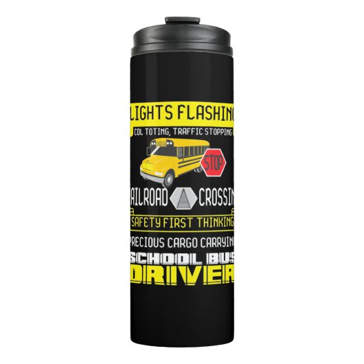 Bouteilles Isothermes Pilote de bus fier (Devant)