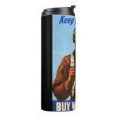 Bouteilles Isothermes Pilotes d'aviation afro-américains de 2ÈME GUERRE  (Tourné sur la gauche)