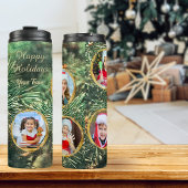Bouteilles Isothermes Pine 5 Modèle photo Noël Température Tumbler