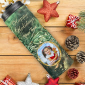 Bouteilles Isothermes Pine 5 Modèle photo Noël Température Tumbler