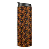 Bouteilles Isothermes Pinecone motif chute rustique nature brun (Tourné sur la droite)