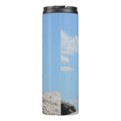 Bouteilles Isothermes Pingouin mignonne unique et ciel bleu (Dos)