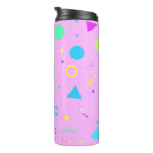 Bouteilles Isothermes Pink 80s Memphis Geometric Pattern (Tourné sur la droite)