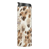 Bouteilles Isothermes Pink Bow Heart Leopard (Tourné sur la droite)