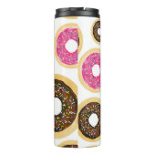Bouteilles Isothermes Pink & Brown Sprinkt Donuts Moderne Amusant mignon (Dos)