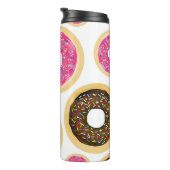 Bouteilles Isothermes Pink & Brown Sprinkt Donuts Moderne Amusant mignon (Tourné sur la droite)