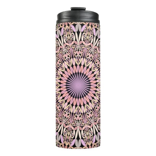 Bouteilles Isothermes Pink Mandala design (Devant)