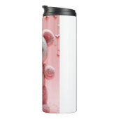 Bouteilles Isothermes Pink Plush Robot Teddy Bear Tumbler (Tourné sur la droite)