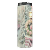 Bouteilles Isothermes Pink Train Floral Winter Wonderland (Dos)