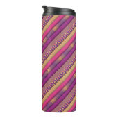 Bouteilles Isothermes Pink Tribal Stripes Motif géométrique Bold Ethique (Tourné sur la droite)