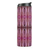 Bouteilles Isothermes Pinkey Rose Ikat 9 Fog (Tourné sur la gauche)