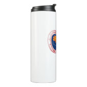 Bouteilles Isothermes Pinnacle Peak Arizona Rock Escalade Carabiner (Tourné sur la gauche)