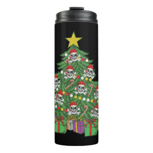 Bouteilles Isothermes Pirate Arbre de Noël Crossbones crâne