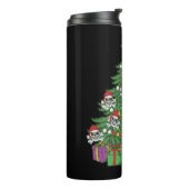 Bouteilles Isothermes Pirate Arbre de Noël Crossbones crâne (Tourné sur la gauche)