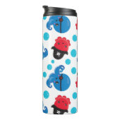 Bouteilles Isothermes Pirate Octopus, Motif de pieuvre, Animaux de mer (Tourné sur la droite)