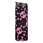 Bouteilles Isothermes Pirate Skull : Girlish Hearts Motif (Tourné sur la droite)