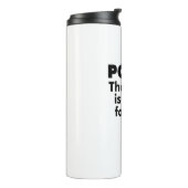 Bouteilles Isothermes Piscine ? L'Étang Est Bon Pour Moi. (Tourné sur la gauche)