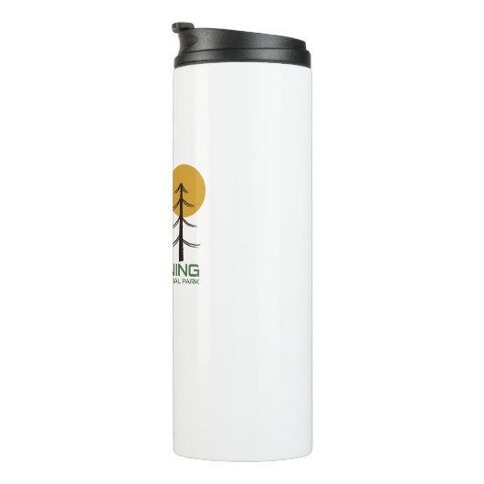 Bouteilles Isothermes Piste du parc provincial Manning (Tourné sur la droite)