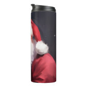 Bouteilles Isothermes Pitbull avec Noël Festif du Père Noël (Tourné sur la droite)