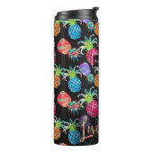 BOUTEILLES ISOTHERMES PIXDEZINES ALOHA PINEAPPLE FAUX GOLD FOIL (Tourné sur la gauche)