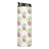 Bouteilles Isothermes PixDezines Ananas Roses (Tourné sur la droite)