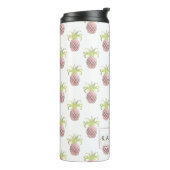 Bouteilles Isothermes PixDezines Ananas Roses (Tourné sur la gauche)