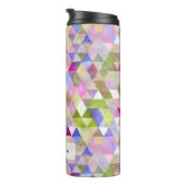 Bouteilles Isothermes PixDezines Aquarelle Boho Géométrique/Triangles (Tourné sur la droite)