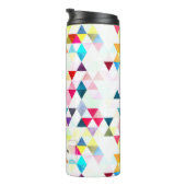 Bouteilles Isothermes PixDezines Aquarelle Boho Géométrique/Triangles (Tourné sur la droite)