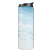 Bouteilles Isothermes PixDezines Aquarelle Crystal Blue Beach (Tourné sur la gauche)